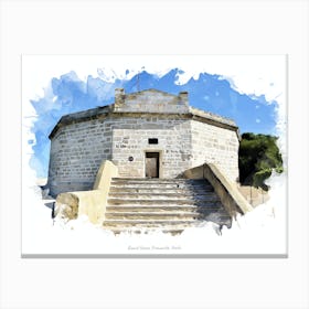 Round House, Fremantle, Perth Canvas Print