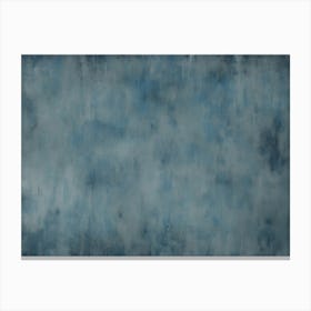 Blue Grunge Texture 8 Canvas Print
