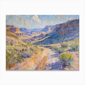 Western Landscapes Chihuahuan Desert Texas 1 Canvas Print