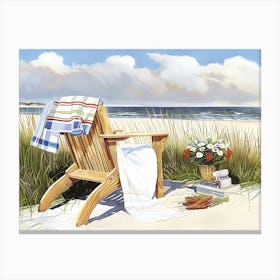 Adirondack Chair Canvas Print