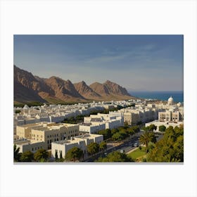 Muscat City  Canvas Print