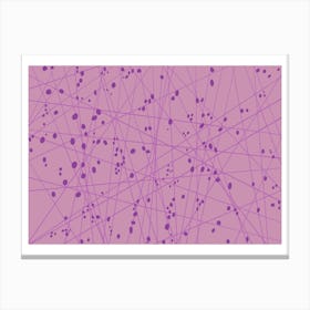 Pink Nerves Canvas Print