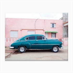 Vintage Car In Havana Cuba, Carol M Highsmith Canvas Print