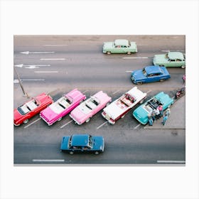 Cuba Cars Canvas Print