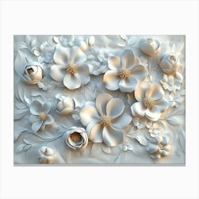 Magnolia Wall Art 1 Canvas Print