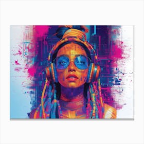 Neo Futurism Canvas Print