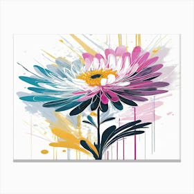 Gerbera Flower Canvas Print