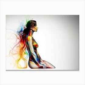 Abstract Painting Canvas Print