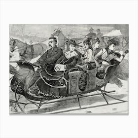 Christmas Belles (1869), Winslow Homer Canvas Print