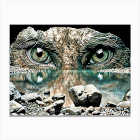 Mysterious creature 1 Canvas Print