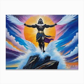 God Of The Sky Canvas Print