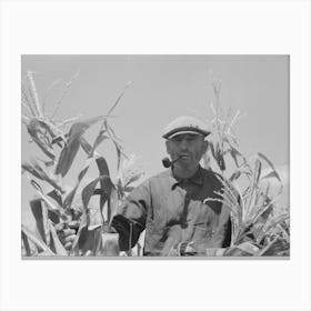 Untitled Photo, Possibly Related To Mr, Wright, Tenant Farmer Of Mr Johnson And In Cooperative With Him In Irrigatio Canvas Print