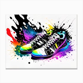 Rainbow ShoeS Canvas Print