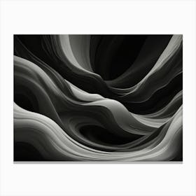 Abstract Wave Canvas Print