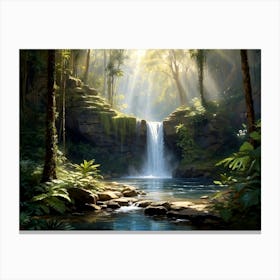 Enchanted Waters Canvas Print