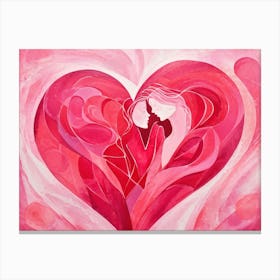 Heart Of Love 3 Canvas Print