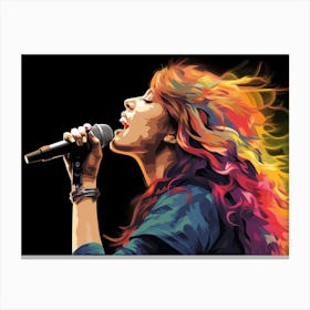 The Singer Canvas Print