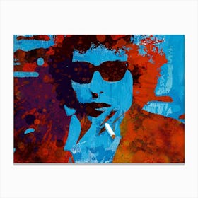 Tangled Up In Dylan Canvas Print