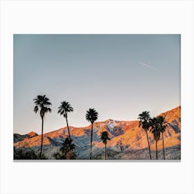 Palm Springs Mountains Canvas Print