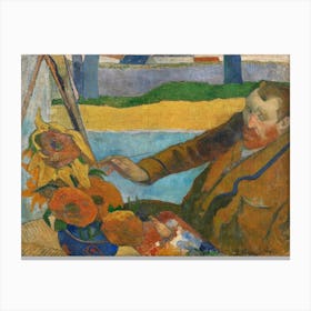 The Painter Of Sunflowers (1888), Paul Gauguin Canvas Print