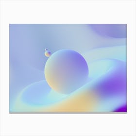 Abstract Sphere Canvas Print