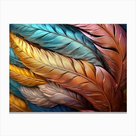 Feathers 1 Canvas Print