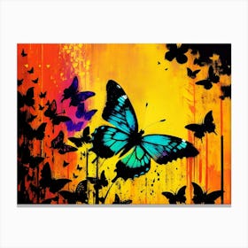 Butterfly Painting 212 Canvas Print