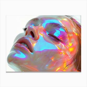 Holographic Painting 2 Canvas Print