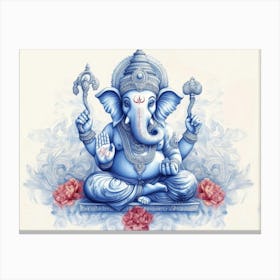 Ganesha Canvas Print