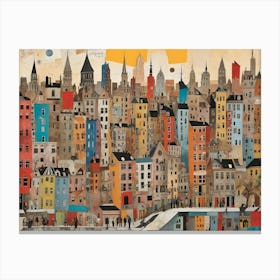 Cityscape 10 Canvas Print