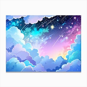 Sky With Clouds Canvas Print