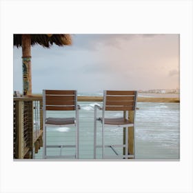 Ready to sip cocktails at Cocoa Beach Canvas Print