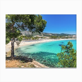 Magaluf Mallorca Beach Canvas Print