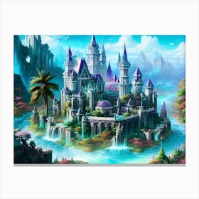 Fairytale Castle 7 Canvas Print