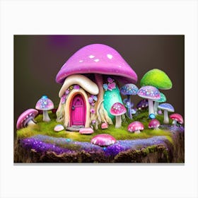 Fairy House 15 Canvas Print