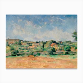 The Bellevue Plain, Paul Cézanne Canvas Print