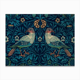 William Morris Birds Canvas Print