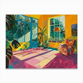 Sunny Room Canvas Print