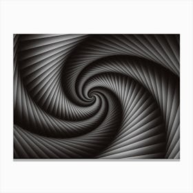 3d Abstract Spiral Background Wallpaper Canvas Print