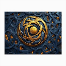 Celtic Circle Canvas Print