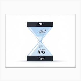 Hourglass Canvas Print