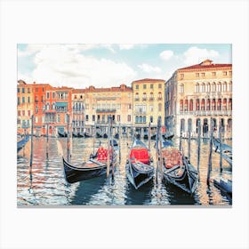 From Venice Wity Love Canvas Print
