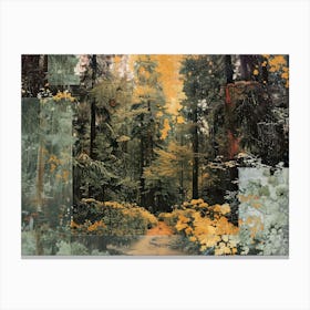 Forest Collage 1 Canvas Print