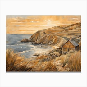European Coastal Painting (73) Canvas Print