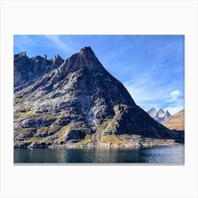 Fjords Of Greenland (Greenland Series) 2 Canvas Print