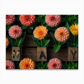 May Flowers Canvas Print