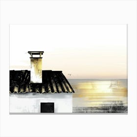 House By The Sea 15 Canvas Print