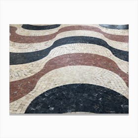 Mosaic Floor Alicante Canvas Print