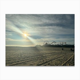 California Beach 1 Canvas Print