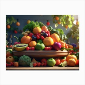 Fruits Canvas Print